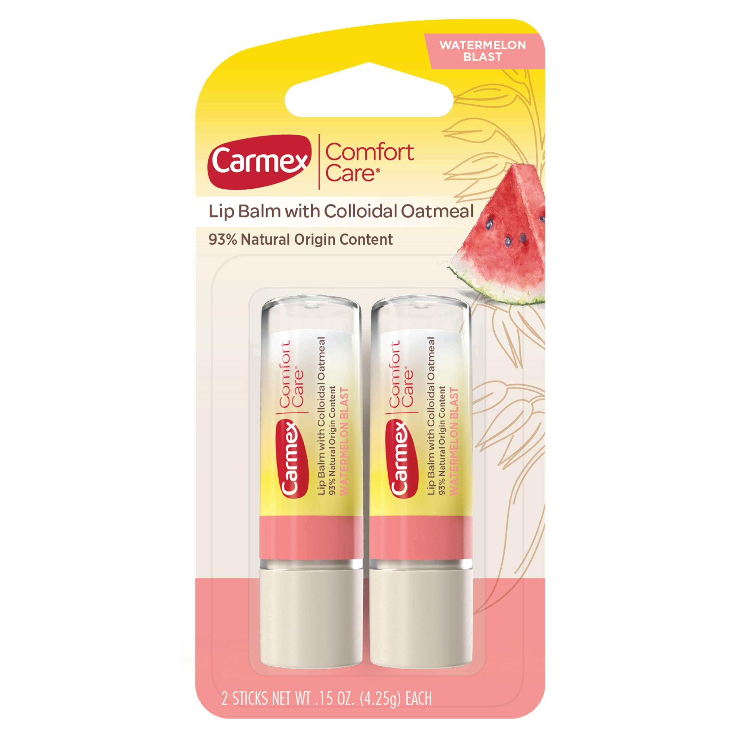 Carmex Comfort Care Lip Balm Watermelon , one pack